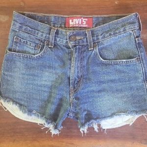 Authentic Levi's 514 Vintage Cutoff Shorts